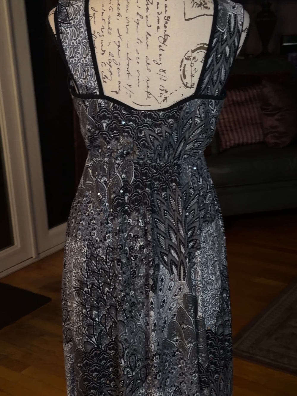 Vintage Y2K Dream Dance paisley dress